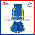 Cheap Basketball Training Suits Sportswear Jersey Uniform Color Blue